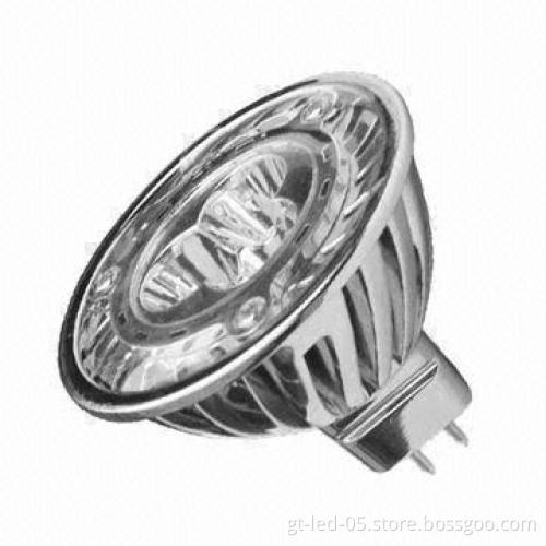 E27 LED Spotlight Bulb with 6W LED Consumption, Works with 9V DC Voltage